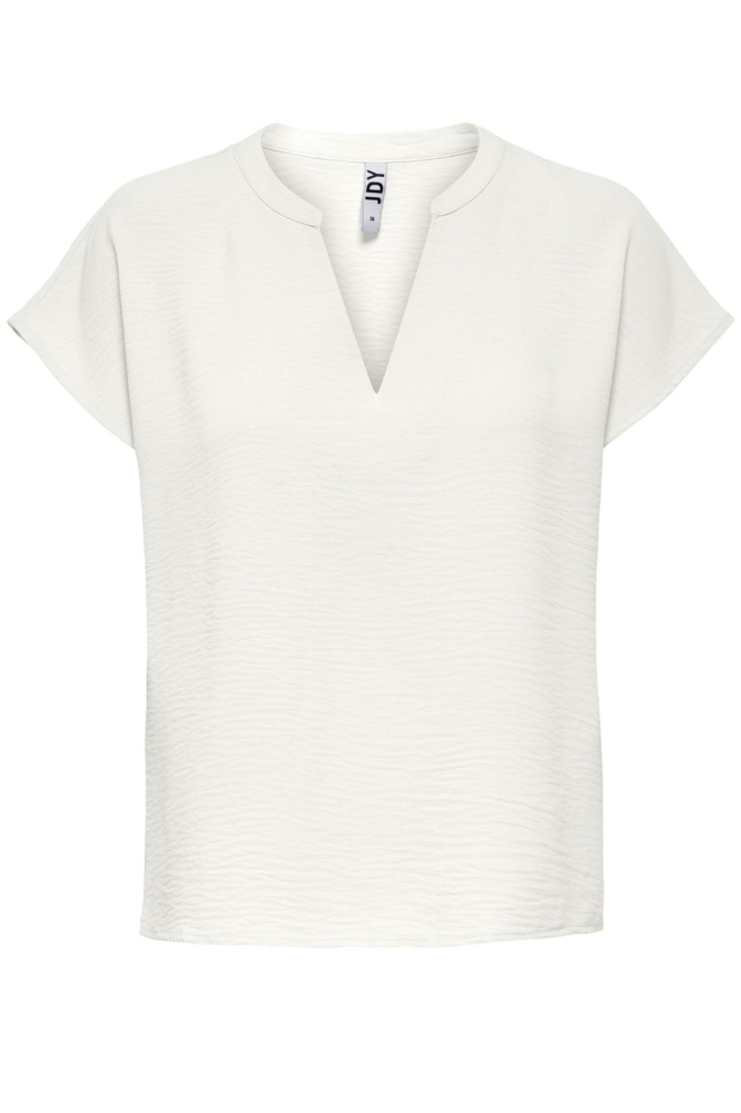 JDYLION S/S TOP WVN NOOS 15249287 Cloud Dancer